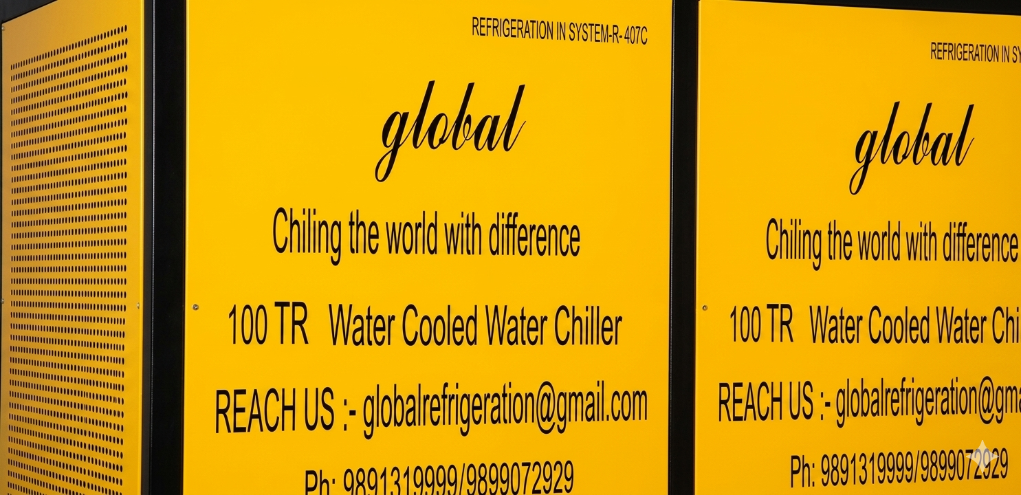 100 TR Air Cooled Water Chiller