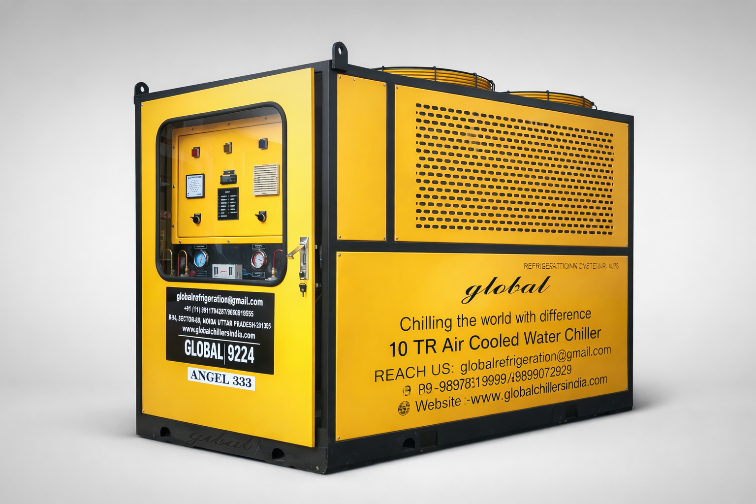 10 TR Air Cooled Water Chiller