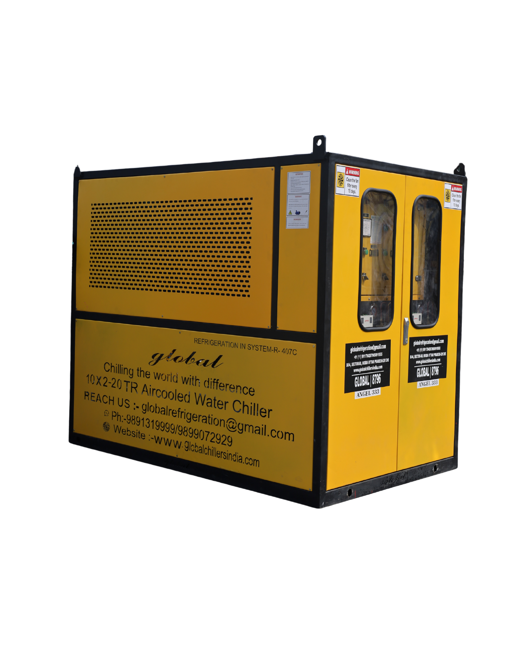 20 TR Air Cooled Water Chiller