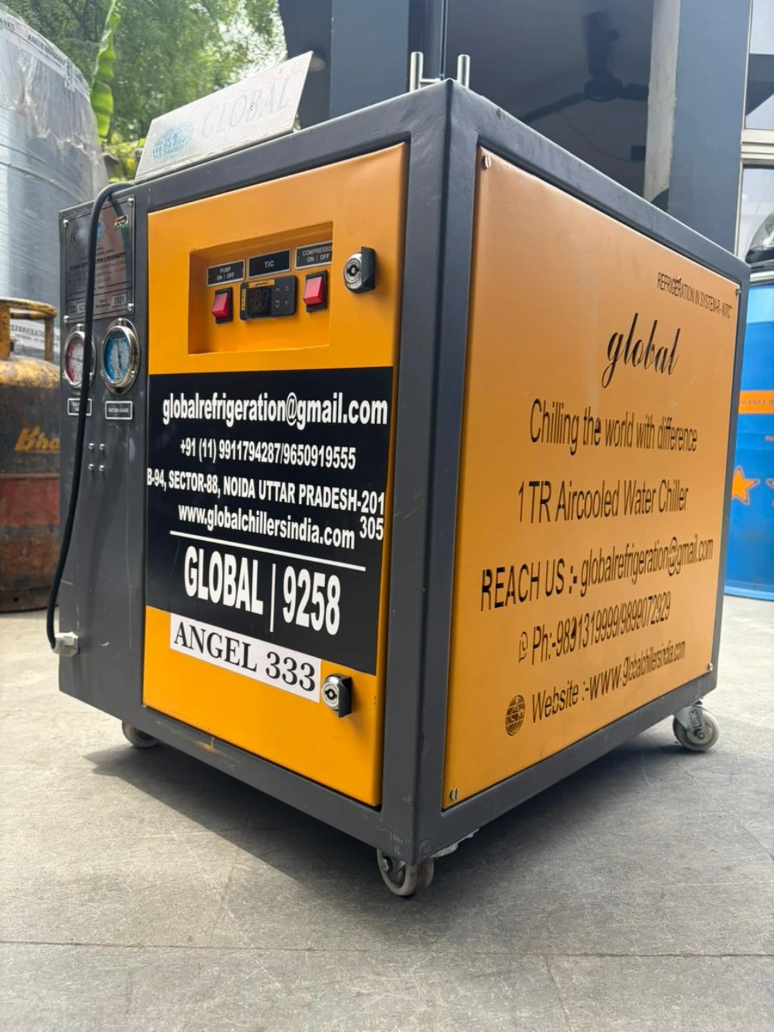 1 TR Air Cooled Water Chiller