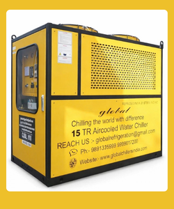 Industrial chiller equipment manufactured by Global Refrigeration