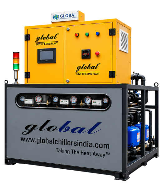 Industrial refrigeration and process cooling applications