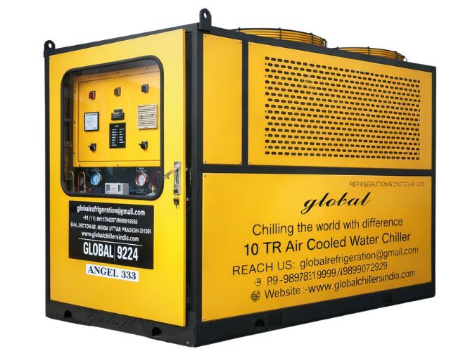 10 TR Air Cooled Water Chiller