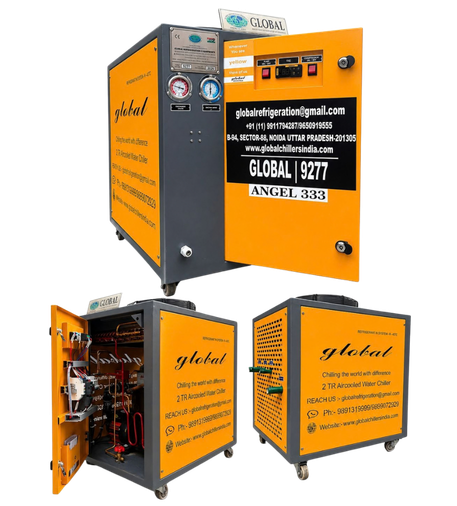 2 TR Air Cooled Water Chiller
