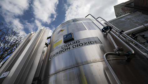 20 MT Liquid Carbon Dioxide Tank