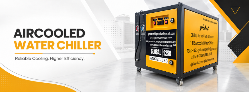 Air Cooled Water Chillers by Global Refrigeration and Equipments